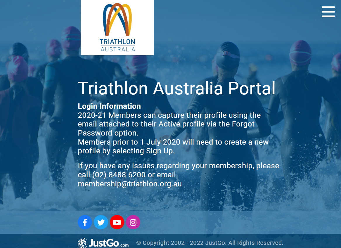 2022-2023 Triathlon Australia Membership Renewal Information